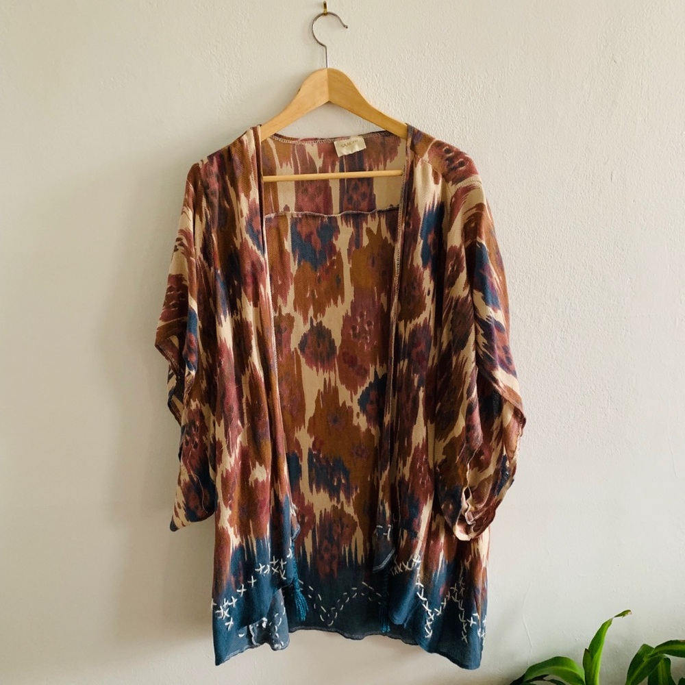 Anthropologie Saachi cover up/shawl
